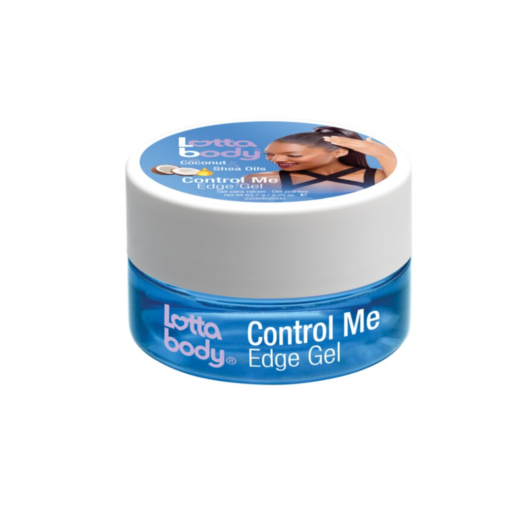 Lotta Body Contral Me Edge Gel Black 2.25oz - BRAID BEAUTY