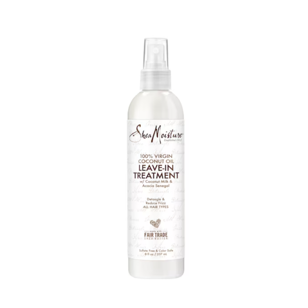 SheaMoisture 100% Virgin Coconut Oil Daily Hydration Leave in Treatment 8 oz - BRAID BEAUTY