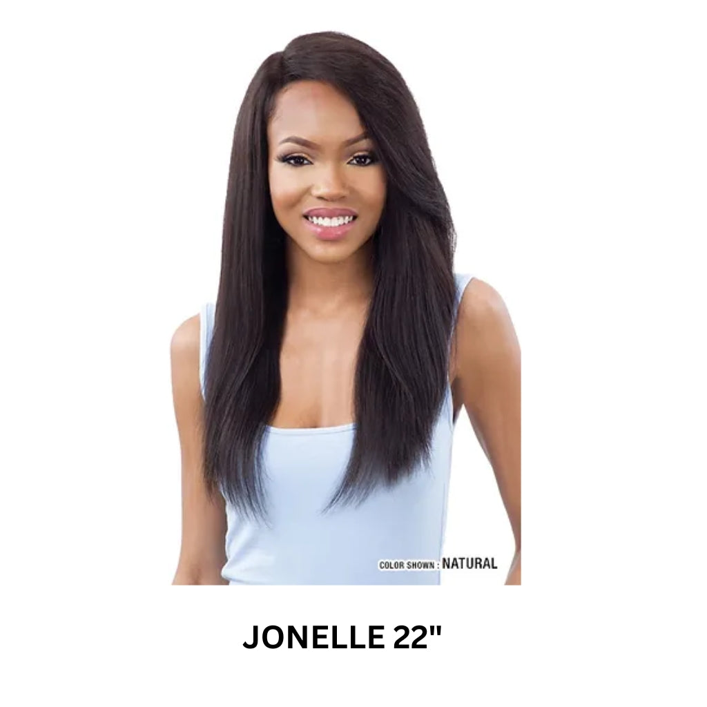 Mayde Beauty 100% Virgin Human Hair Lace Front Wig It Girl 5" JONELLE 22" - BRAID BEAUTY