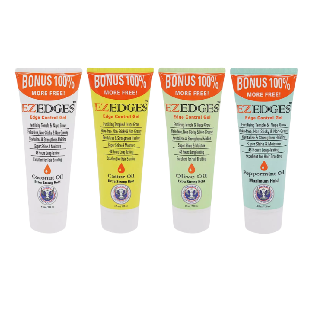 EZEDGES EDGE CONTROL GEL Extra Strong Hold 4 oz