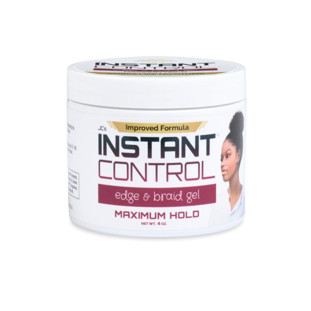 Instant Control Edge & Braid Gel Maximum Hold 4oz - BRAID BEAUTY