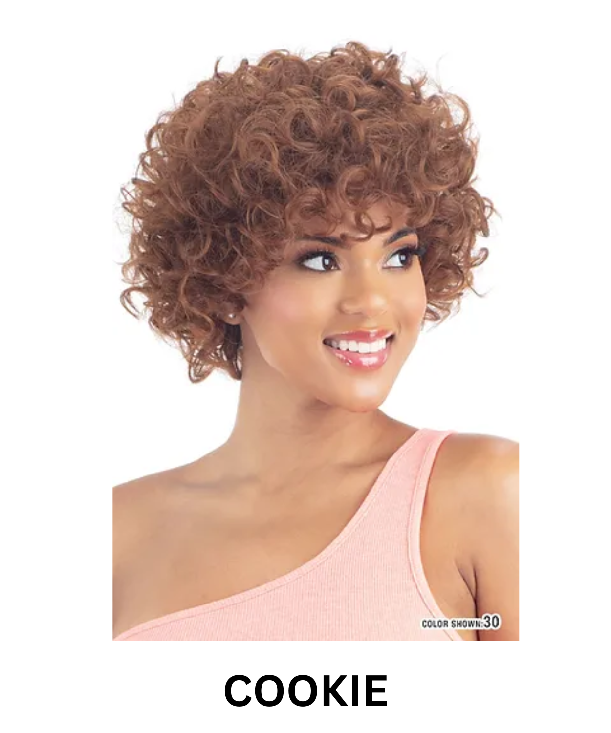 Mayde Beauty Mocha Human Hair Blend Wig -COOKIE-