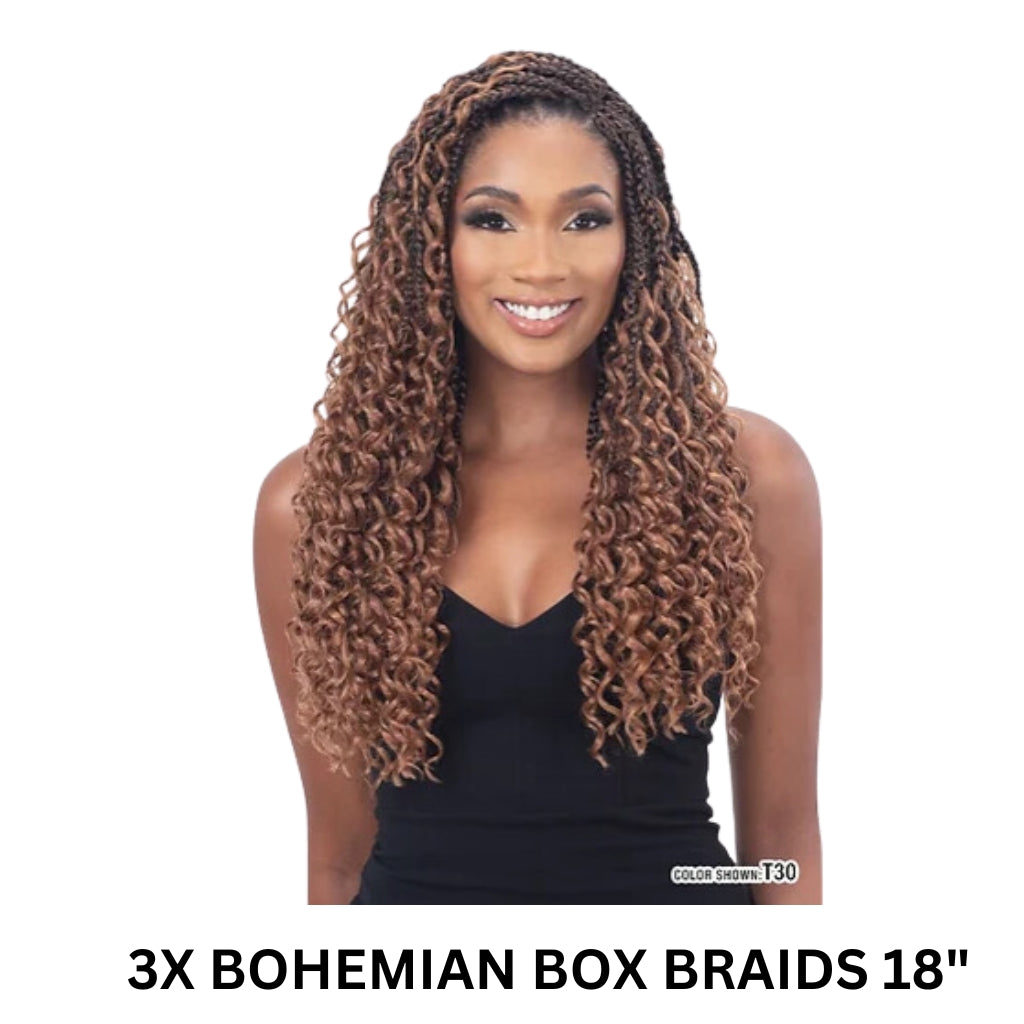 Mayde Beauty 3X Bohemian Box Braid 18" - BRAID BEAUTY