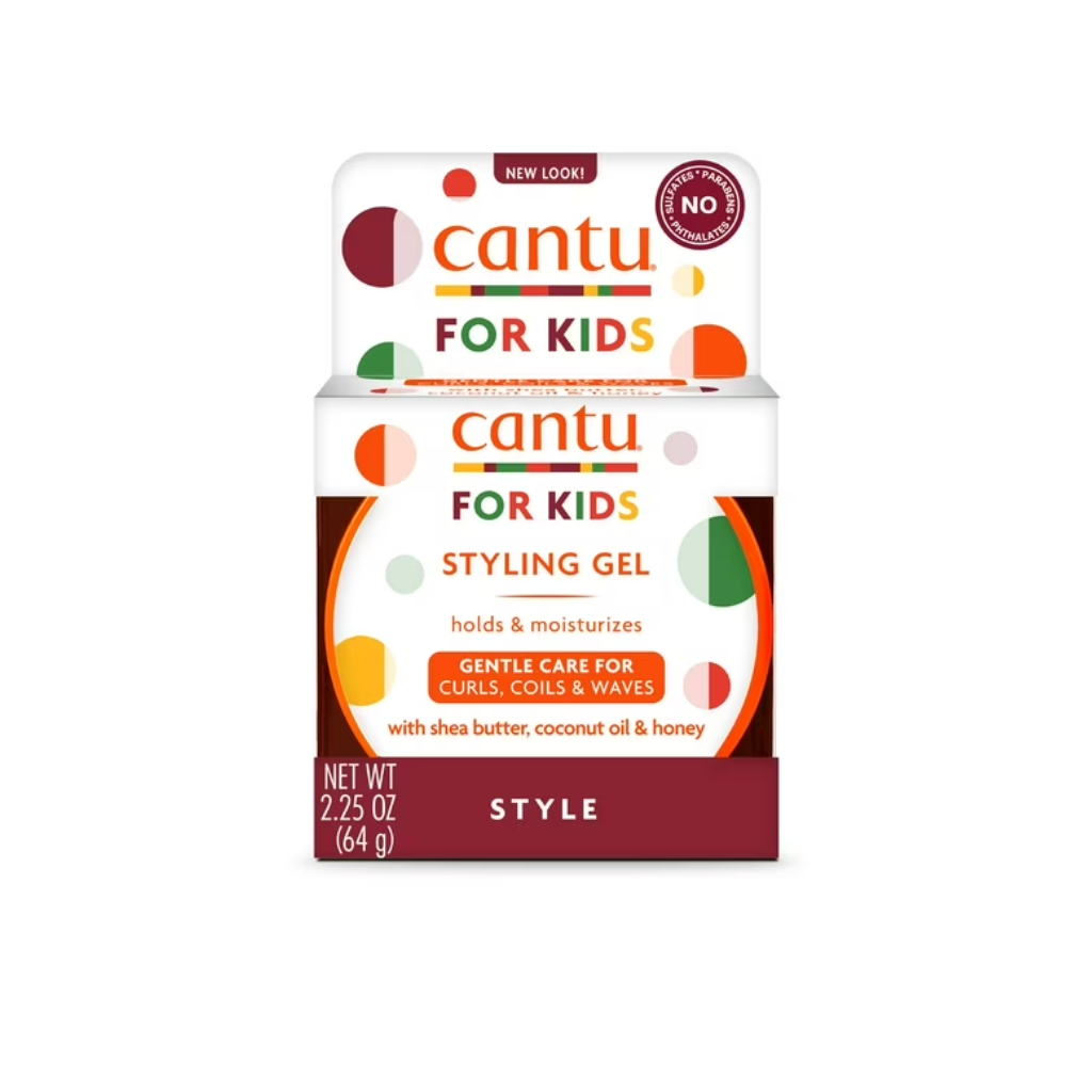 Cantu for Kids Styling Gel holds & moisturizes 2.25 oz - BRAID BEAUTY