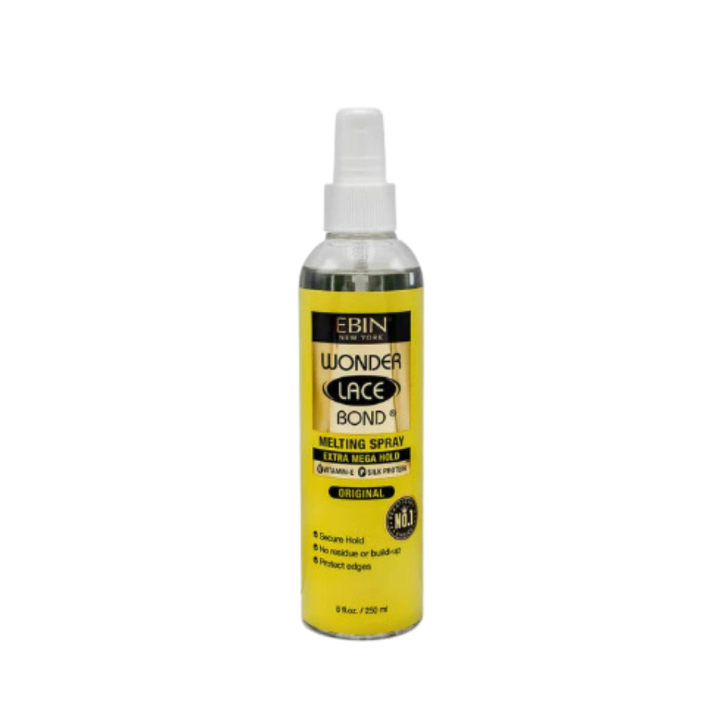 EBIN NEW YORK  Wonder Bond Melting Spray  8OZ - EXTRA MEGA HOLD - BRAID BEAUTY