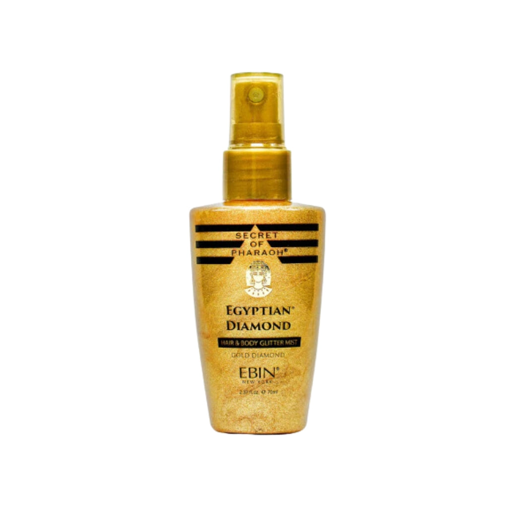 EBIN NEW YORK SECRET OF PHARAOH EGYPTIAN DIAMOND GLITTER MIST - GOLD - BRAID BEAUTY