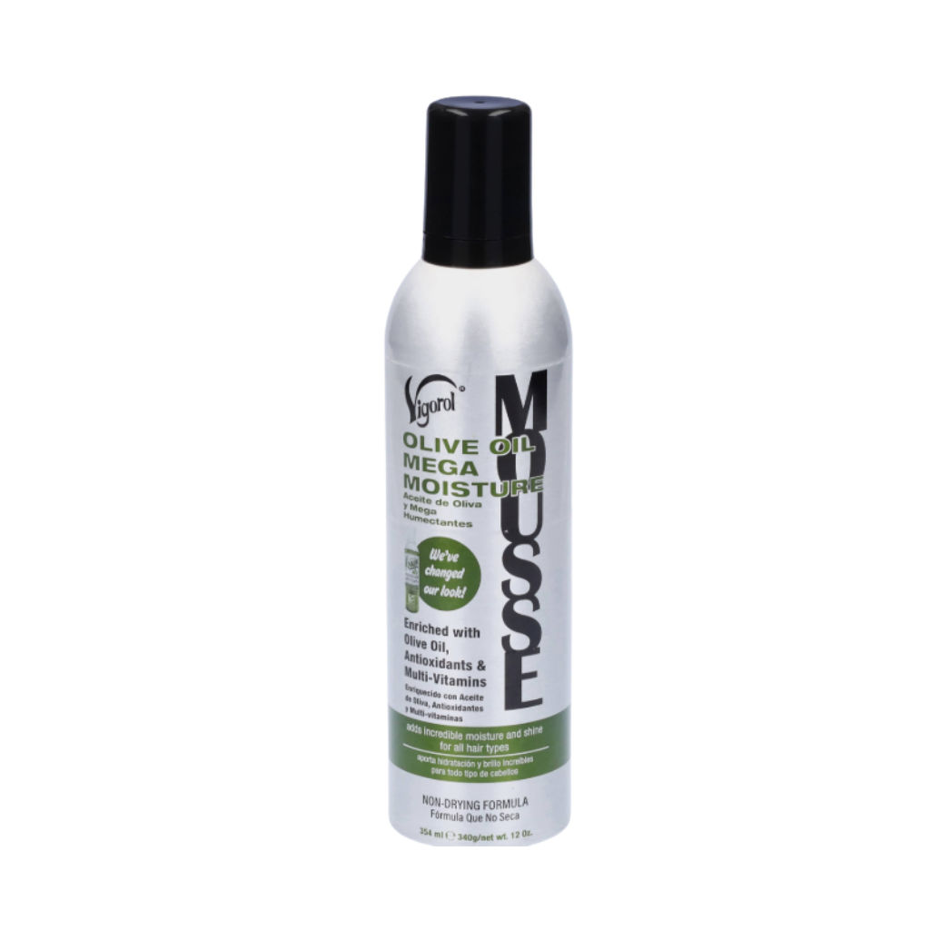 Vigorol Olive Oil Mega Moisture Mousse 12 oz
