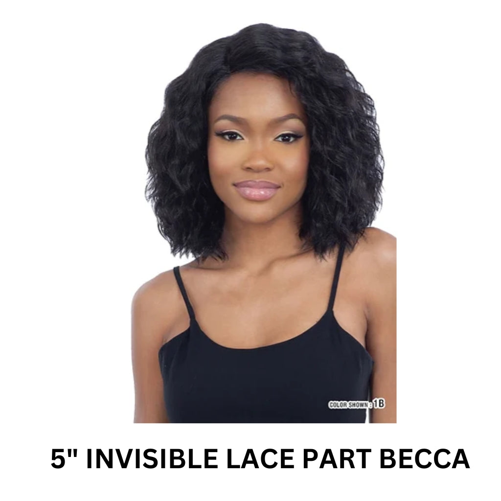 Mayde Beauty Synthetic Invisible 5" Lace Part Wig - BECCA - BRAID BEAUTY