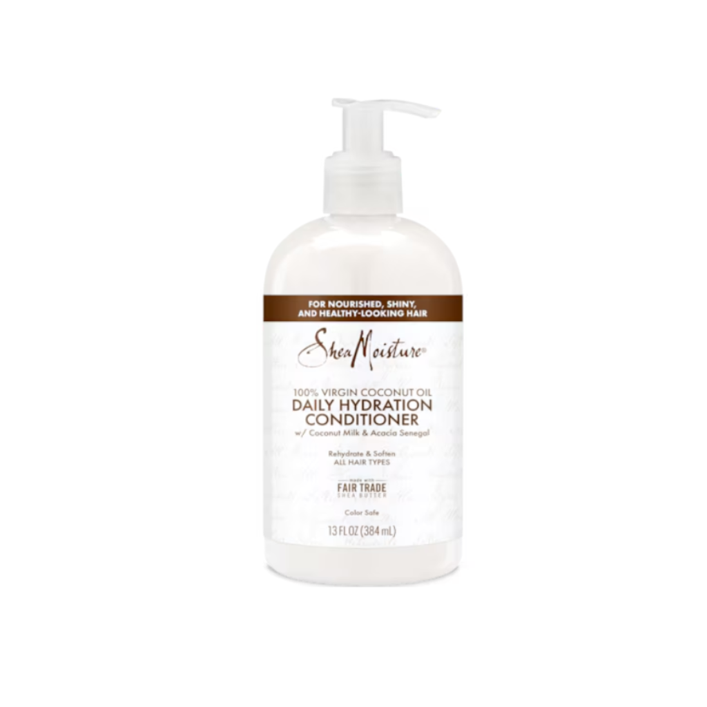 SheaMoisture 100% virgin coconut oil daily hydration conditioner - BRAID BEAUTY