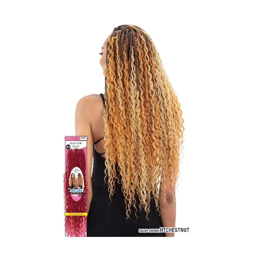 Mayde Beauty 3X WET & CURLY BOHO BRAID 24" - BRAID BEAUTY