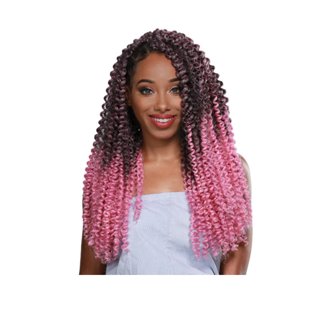 Zury 3X Value Pack Pre-Stretched Crochet Braid - WATER WAVE 20" - BRAID BEAUTY