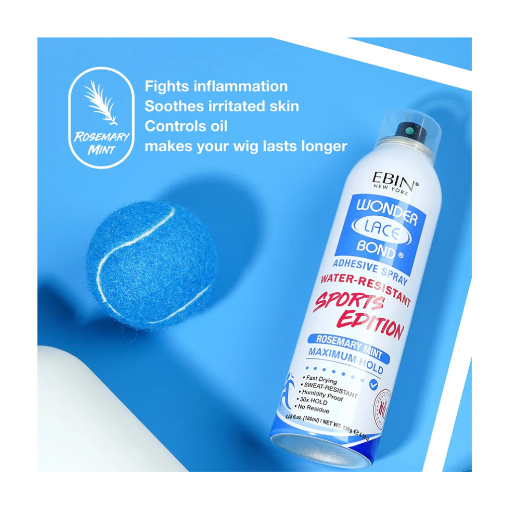 EBIN NEW YORK Wonder Lace Bond Adhesive Spray Sports Edition 2.7 oz