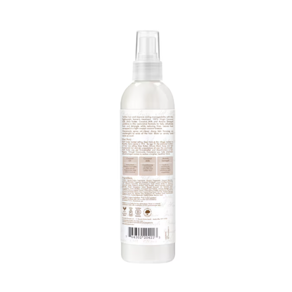 SheaMoisture 100% Virgin Coconut Oil Daily Hydration Leave in Treatment 8 oz - BRAID BEAUTY