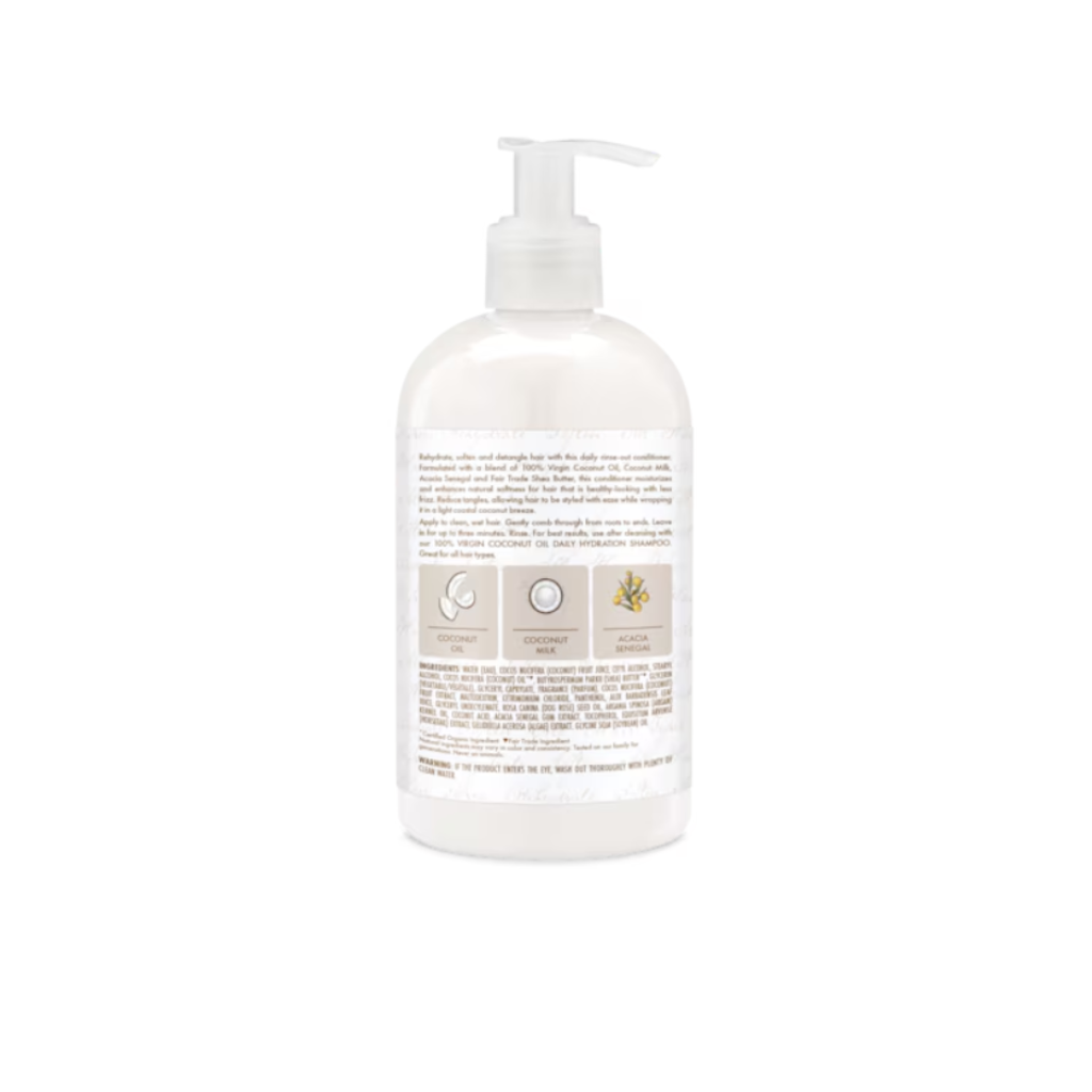 SheaMoisture 100% virgin coconut oil daily hydration conditioner - BRAID BEAUTY