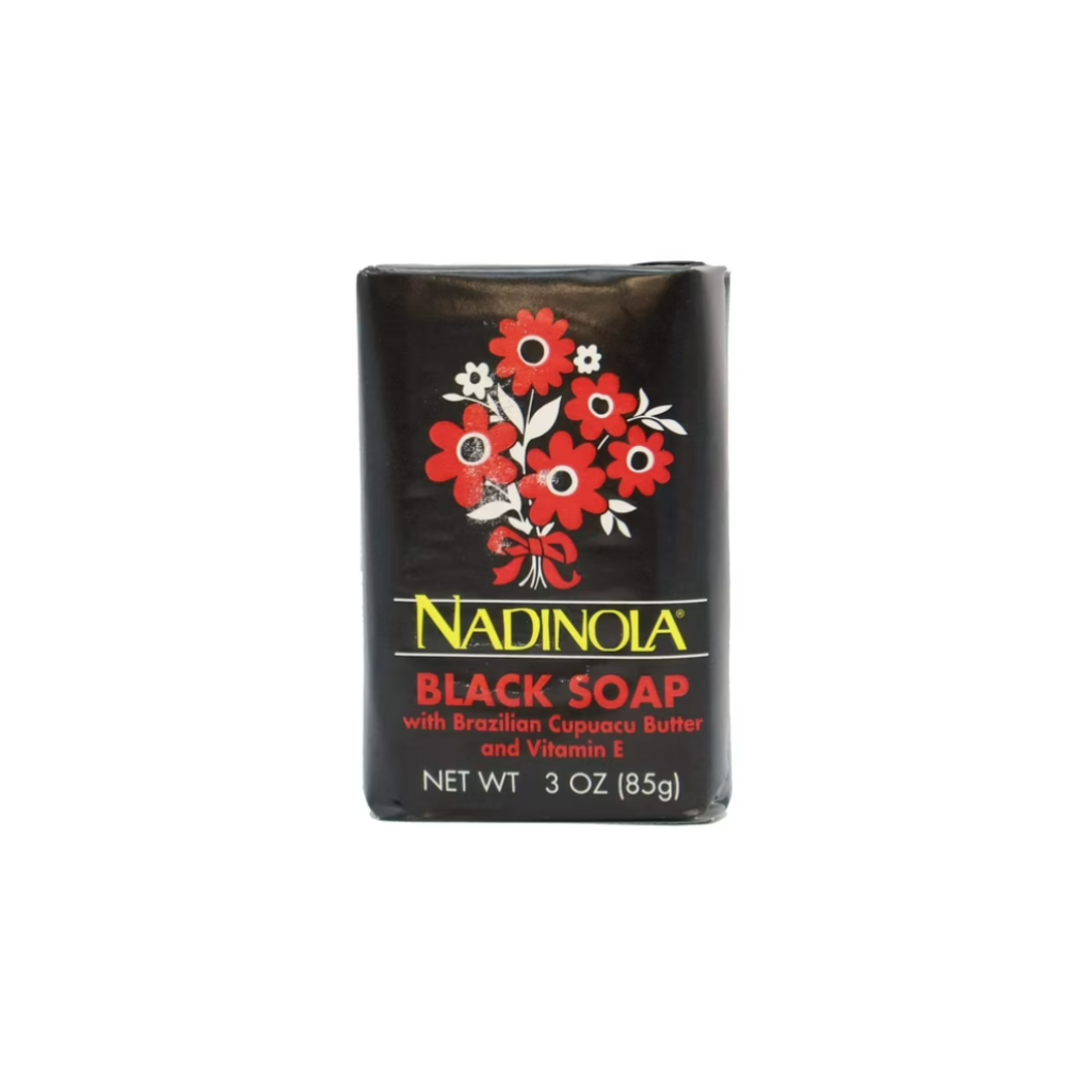 NADINOLA Black Soap with Brazilian Cupuacu Butter and Vitamin E