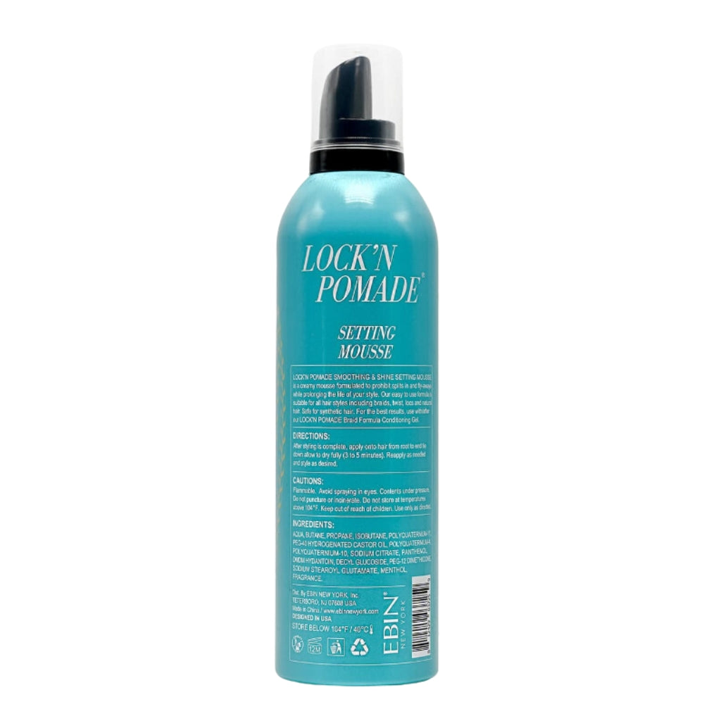 EBIN SETTING MOUSSE SMOOTHING & SHINE - MENTHOL - BRAID BEAUTY