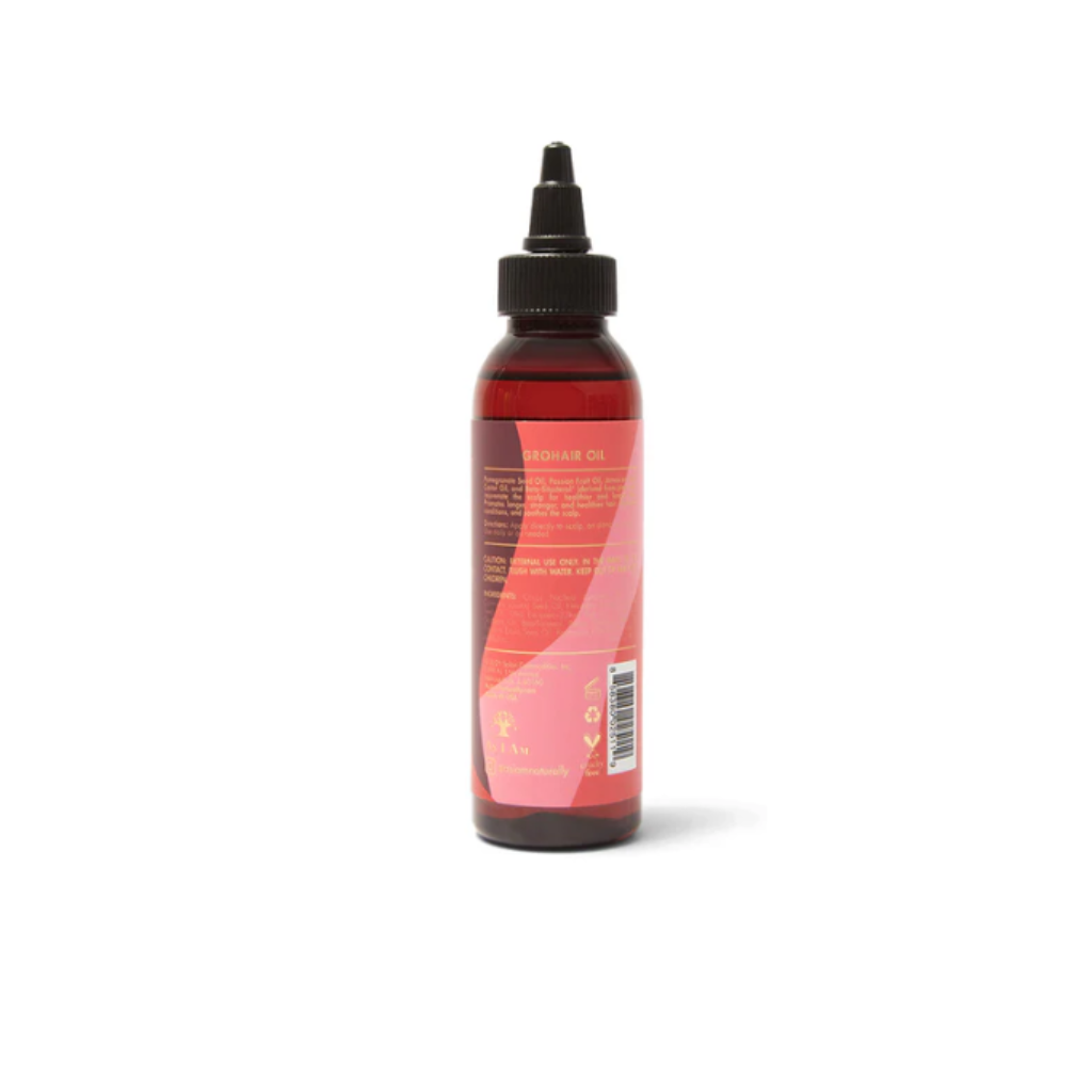 As I Am Long & Luxe Pomegranate & Passion Fruit GroHair Oil 4 oz