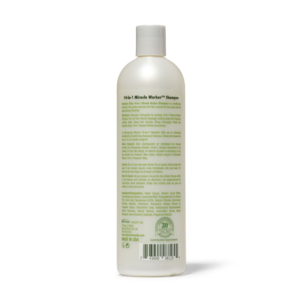 Hawaiian Silky Miracle Worker Shampoo 16 OZ - BRAID BEAUTY