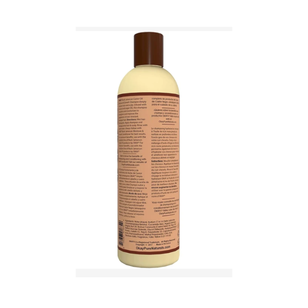 Okay Black Jam Cast Shampoo 12 OZ - BRAID BEAUTY