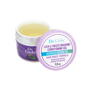 Dr. Girls Rice Water Braiding Conditioning Edge Gel Blue Berry 9.8oz - BRAID BEAUTY
