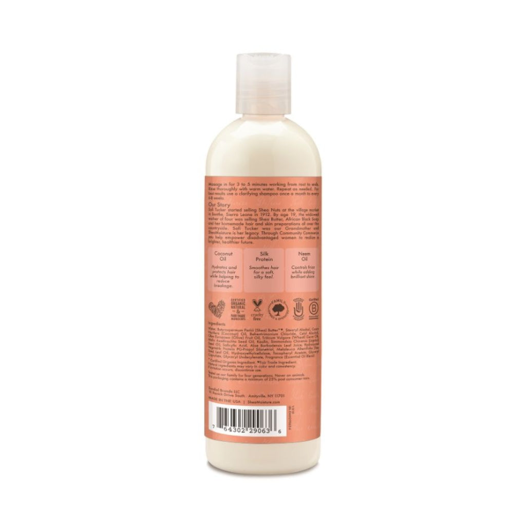 SheaMoisture Coconut & Hibiscus Co-Wash Conditioning Cleanser 13 OZ - BRAID BEAUTY