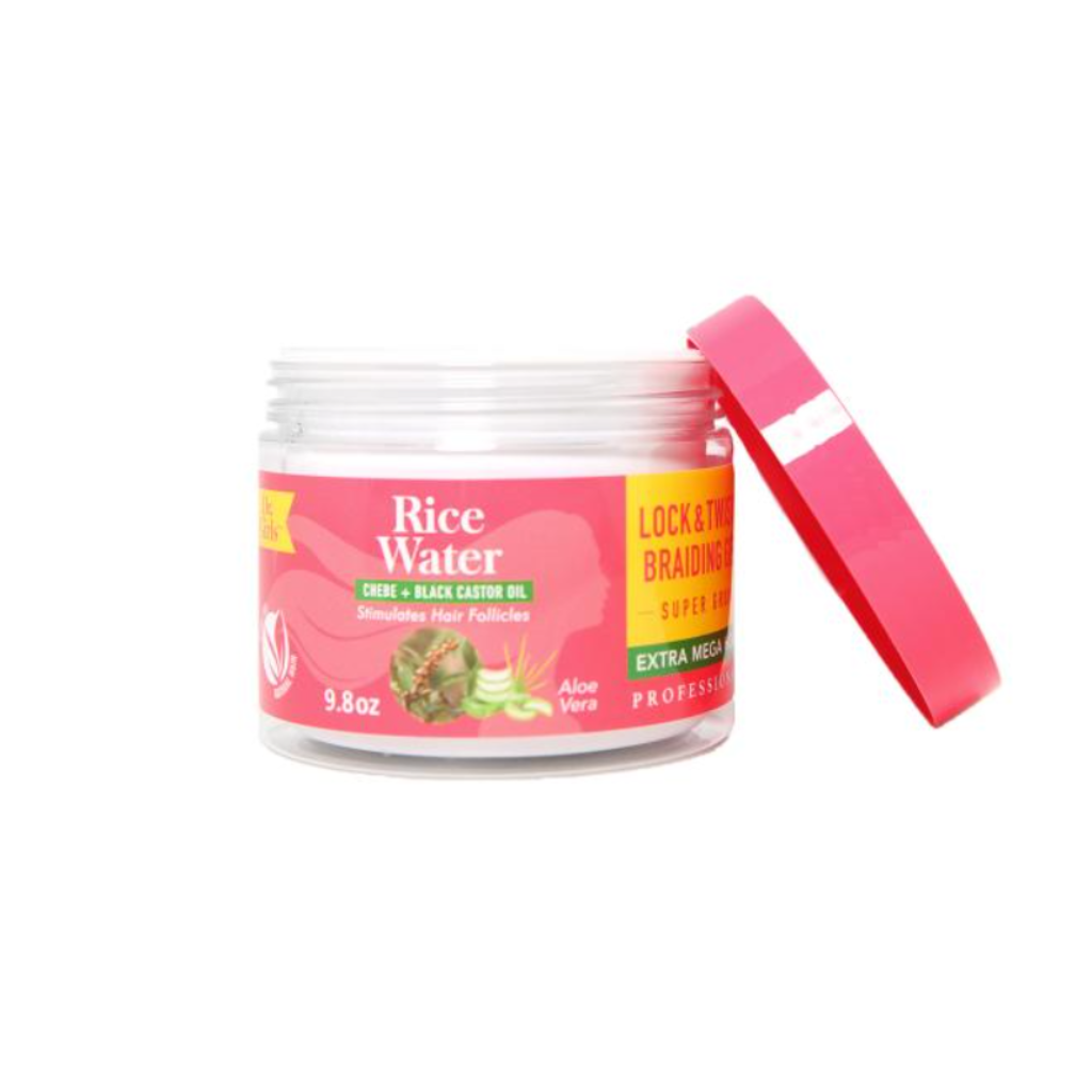 Dr.Girls Rice Water Lock & Twists Conditioning Gel 9.8oz - BRAID BEAUTY