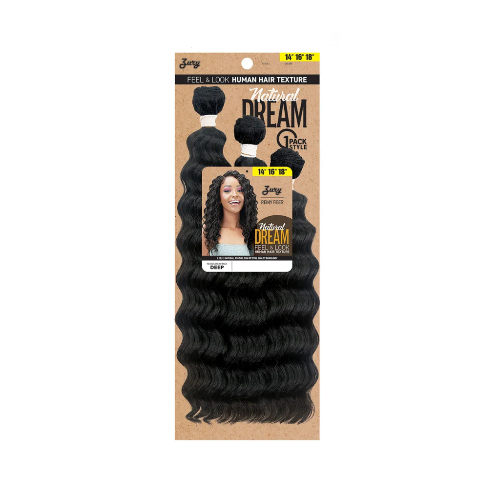 ZURY NATURAL DREAM MULTI DEEP 14" 16" 18" - BRAID BEAUTY