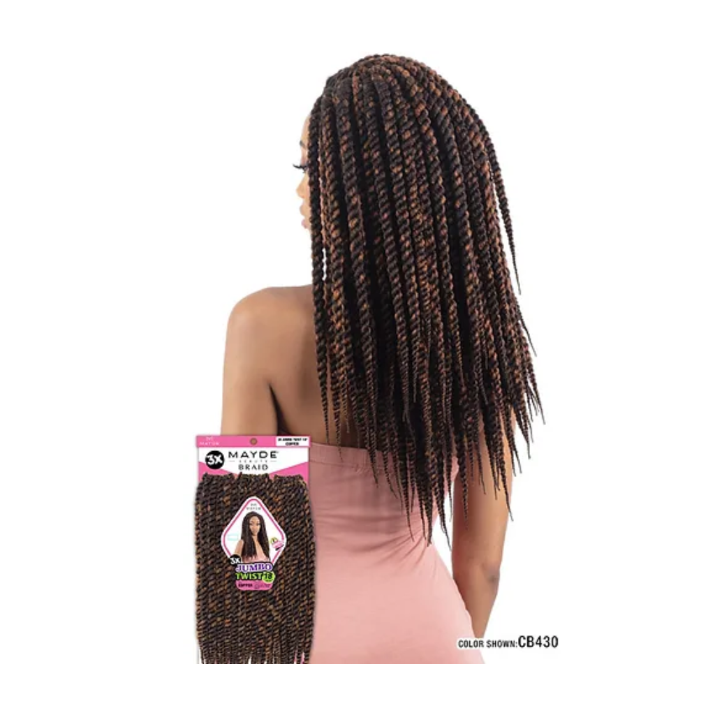 Mayde Beauty 3X JUMBO TWIST 18" - BRAID BEAUTY
