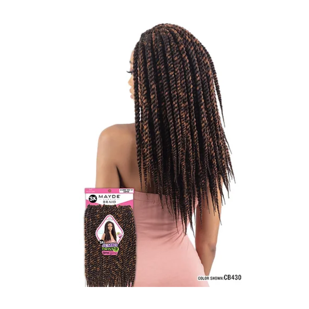 Mayde Beauty 3X JUMBO TWIST 18"