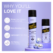 EBIN NEW YORK 24 Hour Edge Tamer - Edge Control Spray Extreme Firm Hold - BRAID BEAUTY