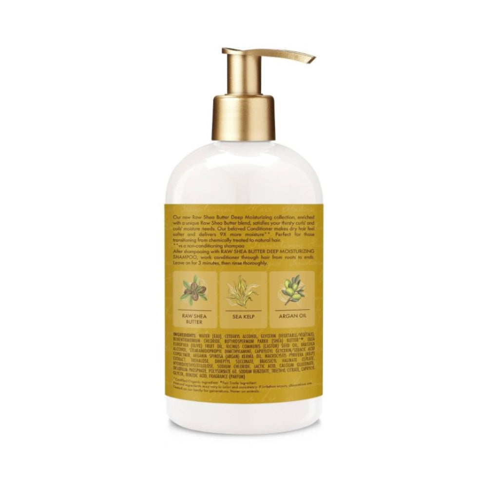 SheaMoisture Deep Moisturizing Conditioner w/ Sea Kelp & Argan Oil 13 FL OZ - BRAID BEAUTY