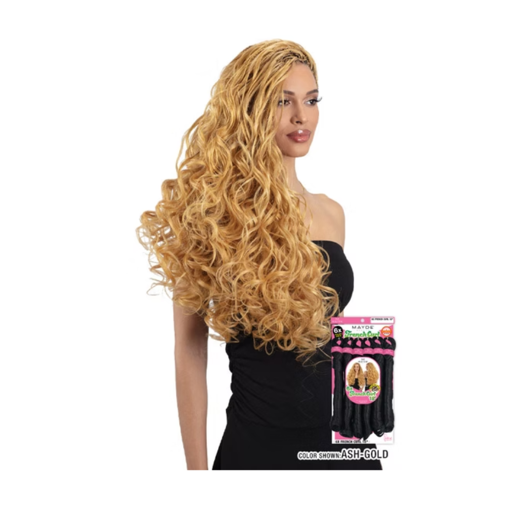 Mayde Beauty 6X French Curl Braid 18" - BRAID BEAUTY