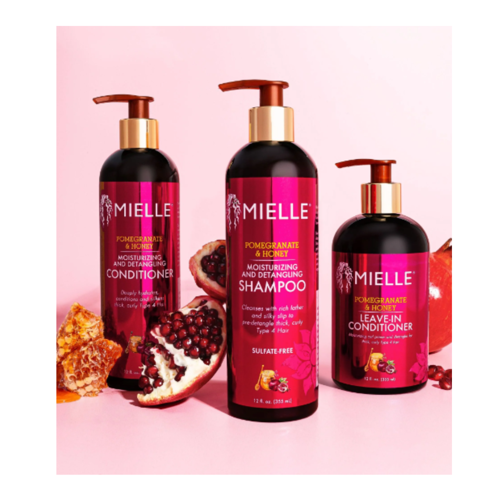 MIELLE Pomegranate & Honey Leave In Conditioner 12 oz