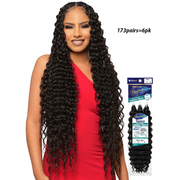 Bijoux HH DOMINICAN Feather Line Deep 14" - BRAID BEAUTY