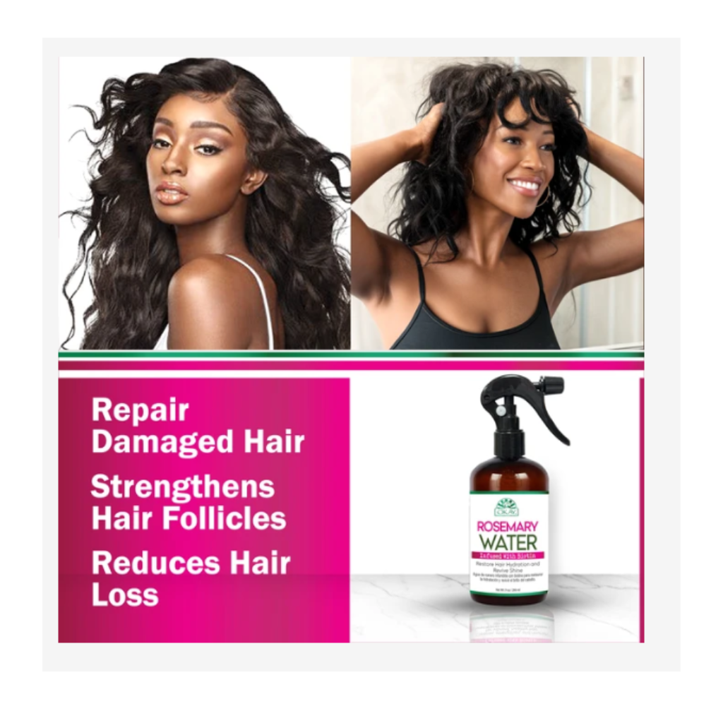 Okay Rosemary Water 9 OZ - BRAID BEAUTY