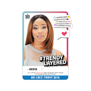 Zury Sis HD Lace Front Wig - LF-DESTA - Trendy Layered - BRAID BEAUTY