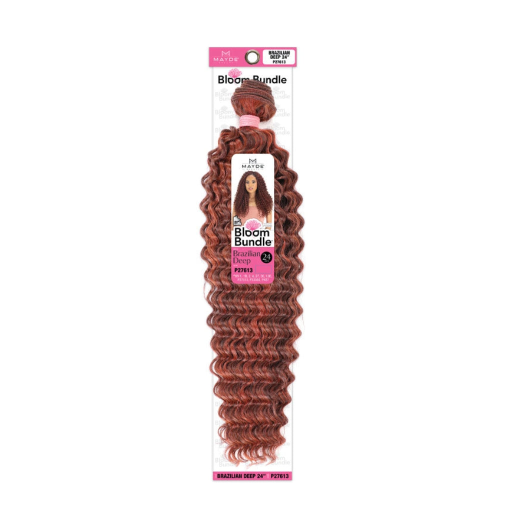 Mayde Beauty Brazilian Deep 24" Bloom Bundle Hair Weave BRAID BEAUTY
