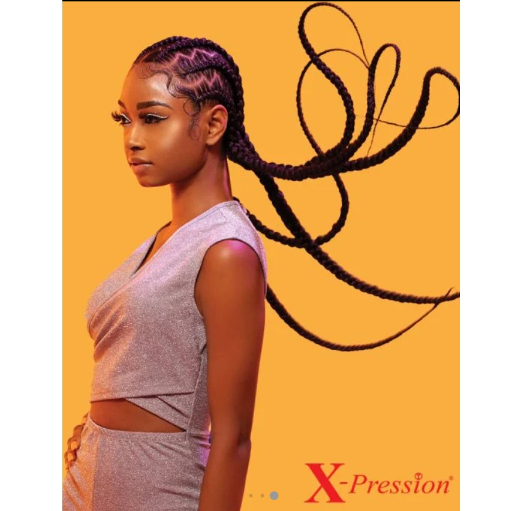 SENSATIONNEL 3X X-PRESSION PRE-STRETCHED BRAID 58″ - BRAID BEAUTY
