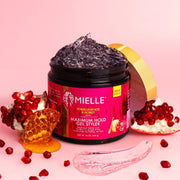 MIELLE Pomegranate & Honey Maximum Hold Gel Styler 16 oz - BRAID BEAUTY