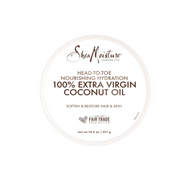 SheaMoisture Head to Toe Nourishing Hydration 100%Extra Virgin Coconut Oil - BRAID BEAUTY