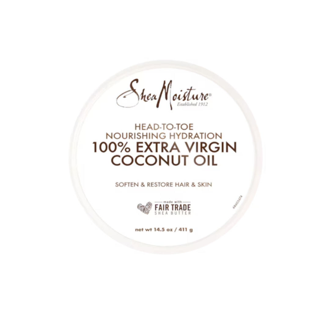 SheaMoisture Head to Toe Nourishing Hydration 100%Extra Virgin Coconut Oil - BRAID BEAUTY