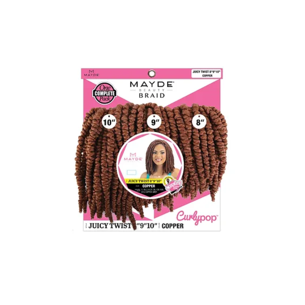 Mayde Beauty JUICY TWIST 8" 9" 10" - BRAID BEAUTY