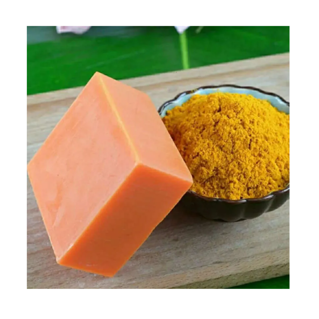TUMERIC PLANT ESSENTIAL OIL SOAP 100g - BRAID BEAUTY