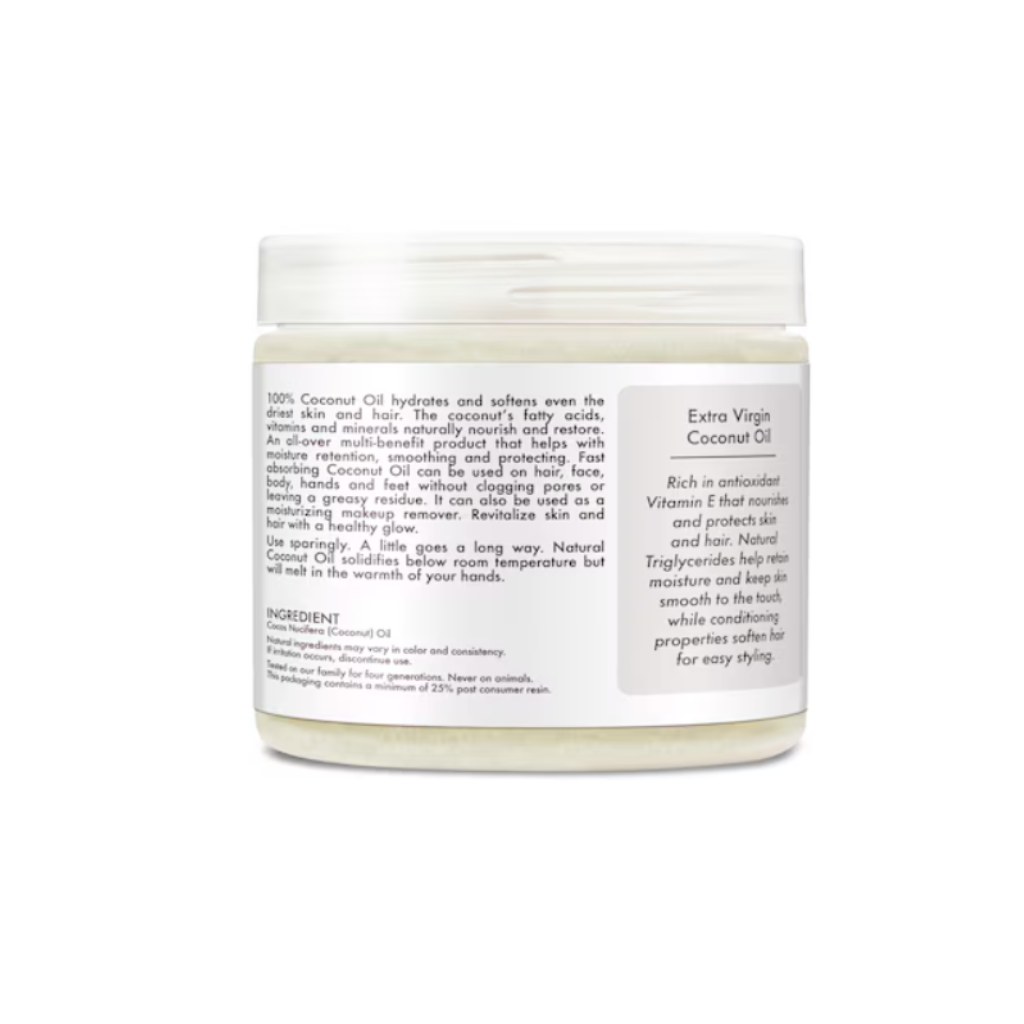 SheaMoisture Head to Toe Nourishing Hydration 100%Extra Virgin Coconut Oil - BRAID BEAUTY