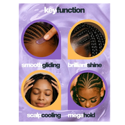 On Natural Eternal Braids All-In-1 Gel Mega Hold 8 OZ - BRAID BEAUTY