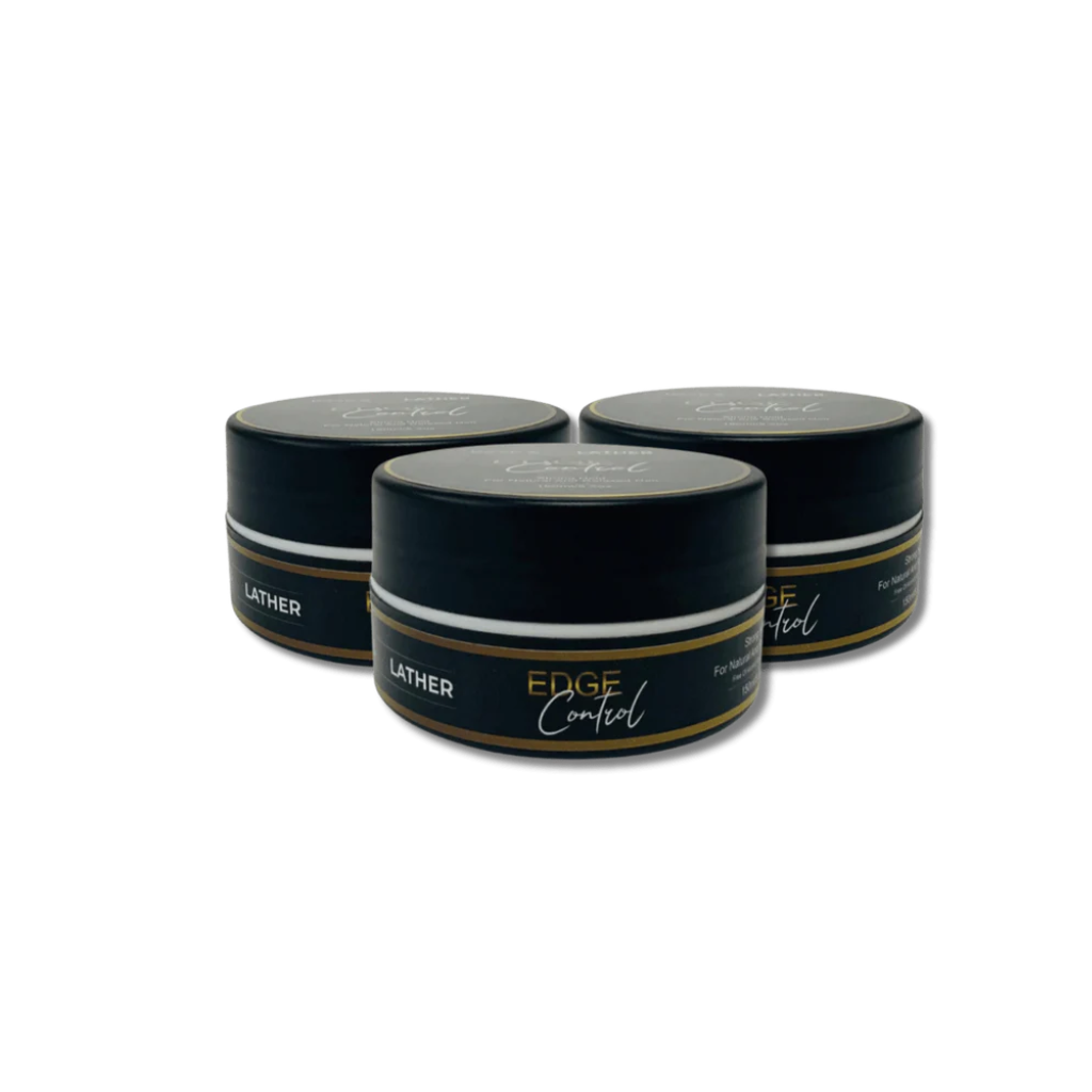 BASK & LATHER Strong Hold- Thick Edges - Edge Control - BRAID BEAUTY