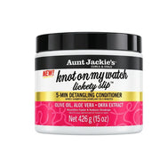 Aunt Jackies Knot On My Watch Lickety Slip 5Min Detaingling Conditioner 15 oz - BRAID BEAUTY