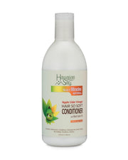 Hawaiian silky 14-in-1 miracles Apple Cider Vinegar Hair So Soft Conditioner with black castor oil 12OZ - BRAID BEAUTY