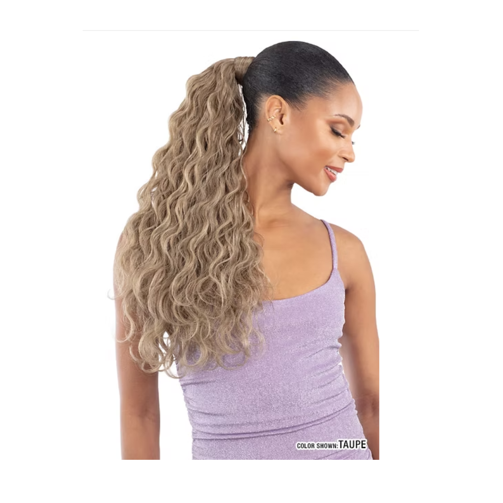 Mystic Gypsy Ocean Ponytail Extension Ocean Wave Genie High 30 inch Ponytail - YouTube main image 2