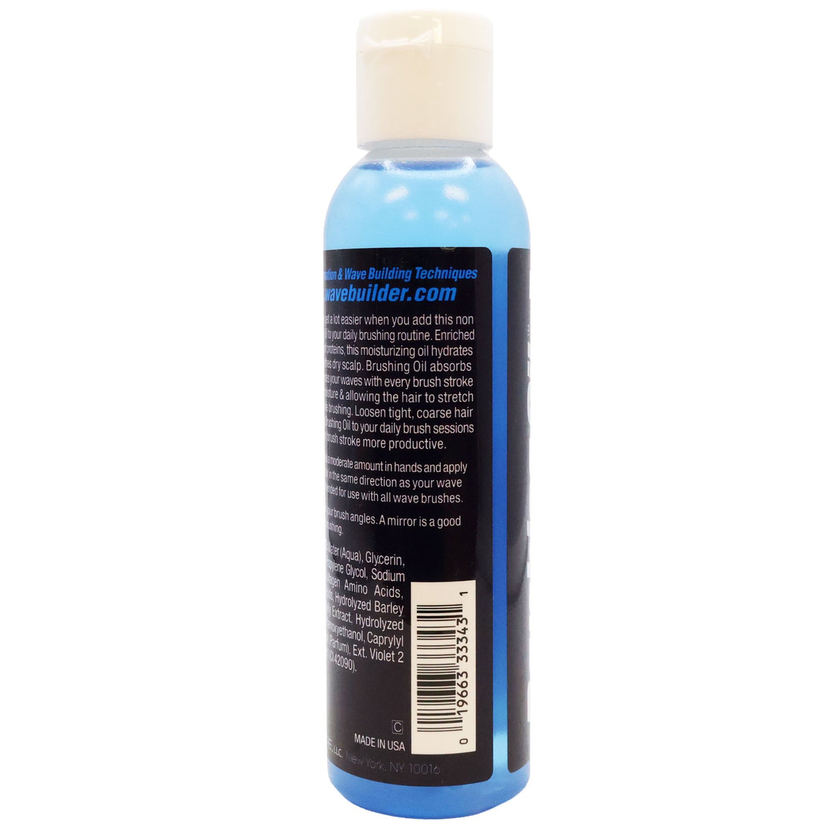 Wavebuilder Hair Brushing Oil 4.8 Oz. - BRAID BEAUTY